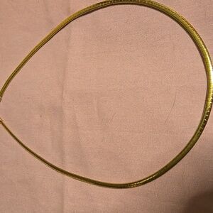 Herringbone Gold Necklace